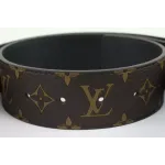 LOUIS VUITTON x Supreme LV x Supreme Brown Monogram LV Initials Belt