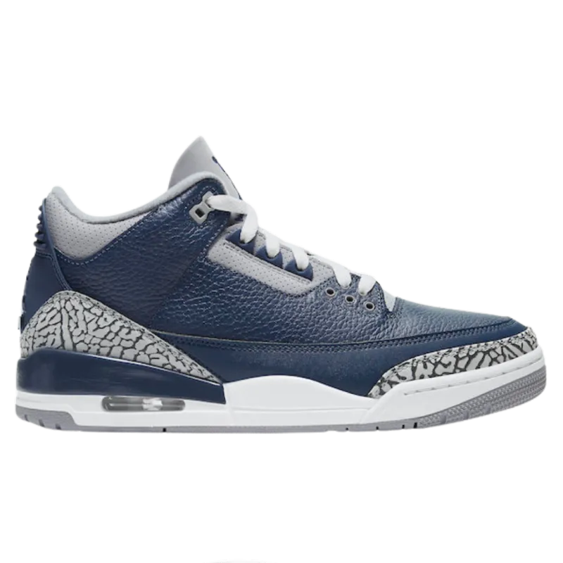 pk god batch air jordan 3 retro georgetown (2021)