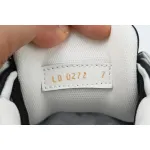 PK God Batch LOUIS VUITTON Trainer Black and gray