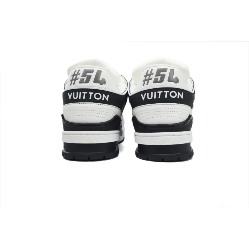 PK God Batch LOUIS VUITTON Trainer Black and White