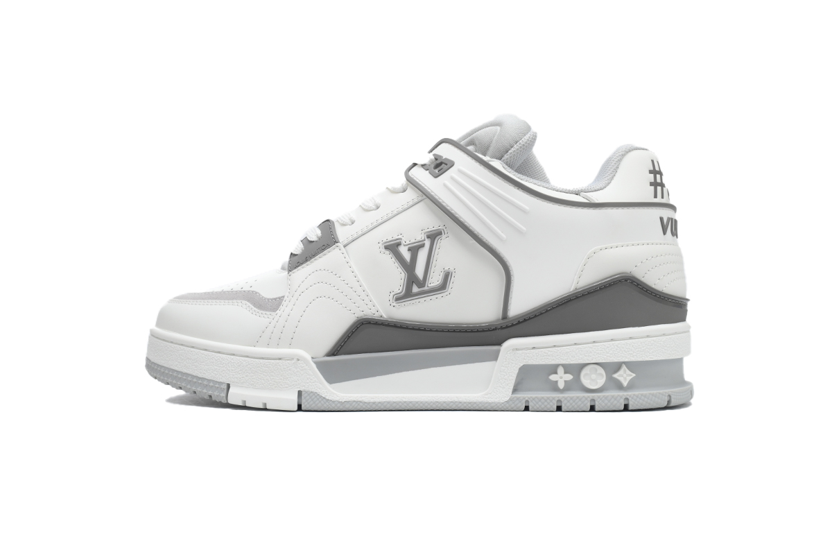 PK God Batch LOUIS VUITTON Trainer White ash