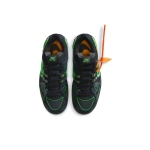 PK God Batch Nike X Off-White Air Rubber Dunk "Green Strike" sneakers