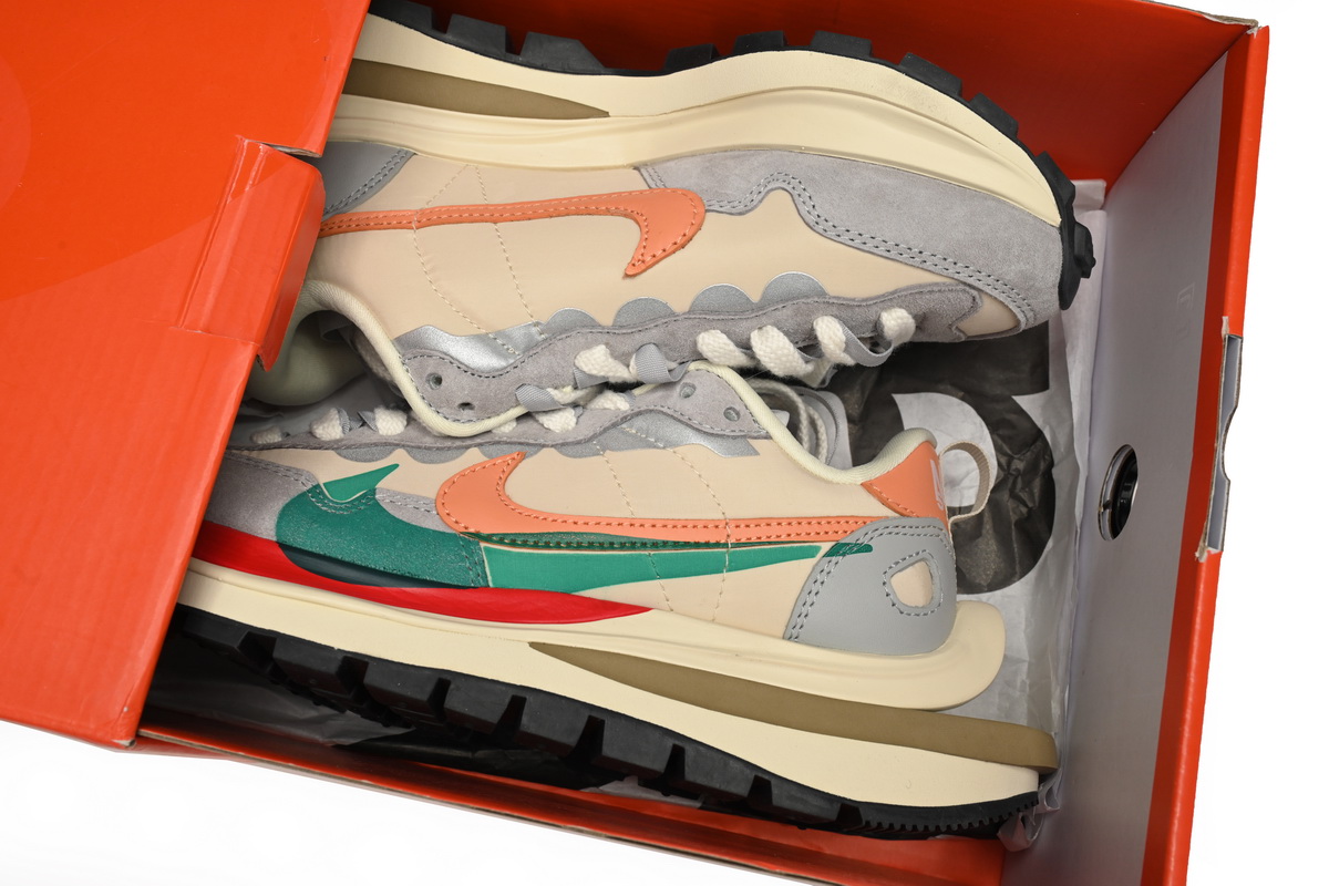 PKstockx Sacai x Nike VaporWaffle 3.0 Beige orange color DD1875-107