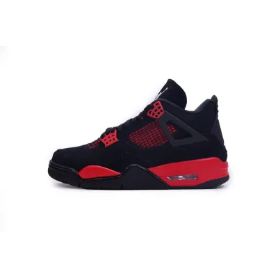 PK God Batch Air Jordan 4 Red Thunder CT8527-016 01