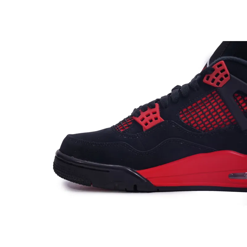 pk god batch air jordan 4 red thunder ct8527-016