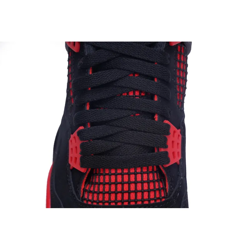 pk god batch air jordan 4 red thunder ct8527-016