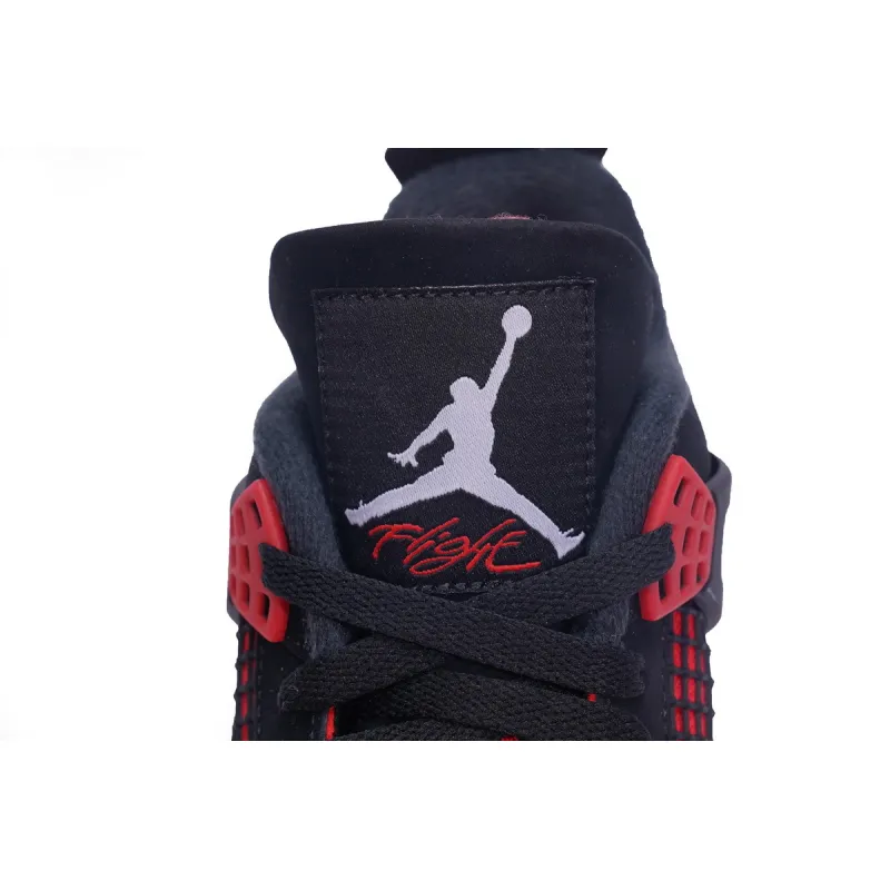 pk god batch air jordan 4 red thunder ct8527-016