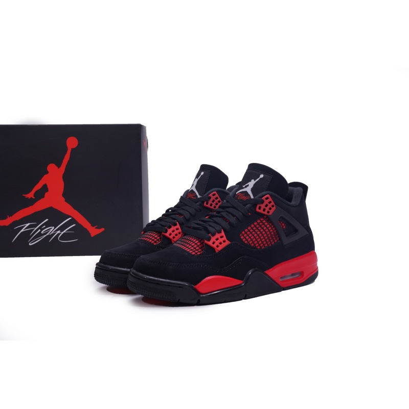 PK God Batch Air Jordan 4 Red Thunder CT8527-016