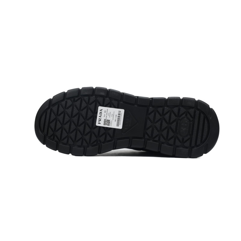 PK God Batch Prada Sneakers Zigzag Black