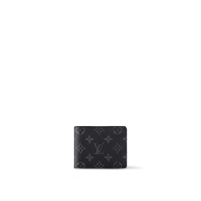 LOUIS VUITTON Wallet Multiple Monogram Eclipse 01
