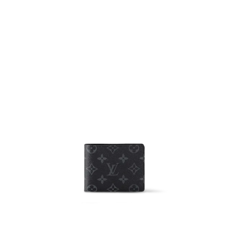 LOUIS VUITTON Wallet Multiple Monogram Eclipse