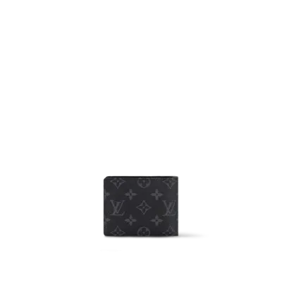 LOUIS VUITTON Wallet Multiple Monogram Eclipse 02