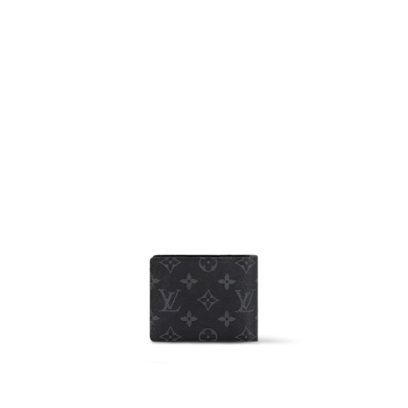 LOUIS VUITTON Wallet Multiple Monogram Eclipse