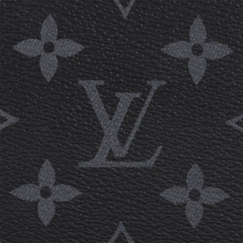 LOUIS VUITTON Wallet Multiple Monogram Eclipse