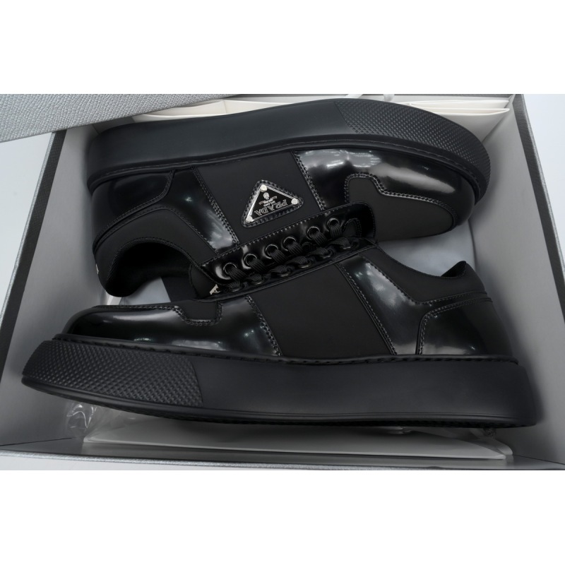PK God Batch Prada Sneakers Black platform shoes