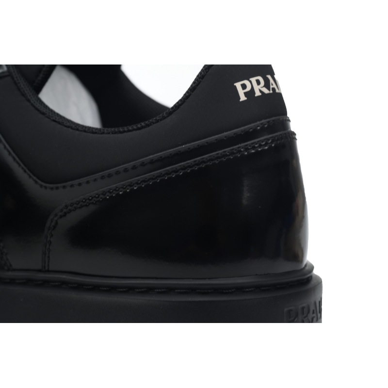 PK God Batch Prada Sneakers Black platform shoes