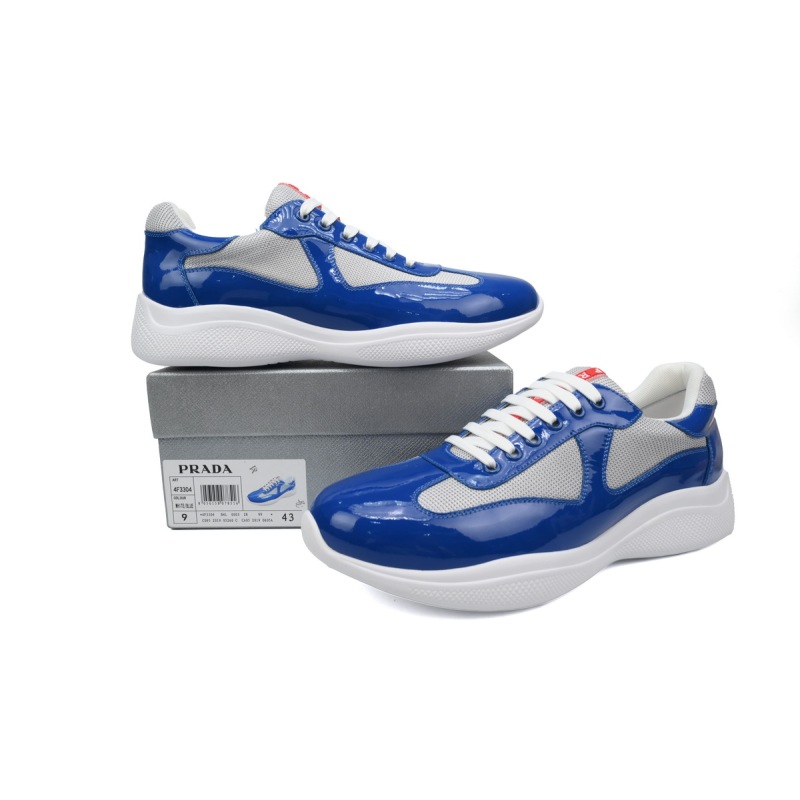PK God Batch Prada Sneakers Net shoes blue