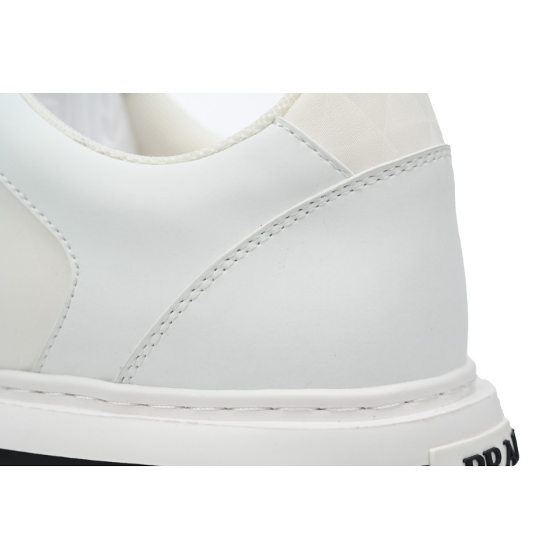 PK God Batch Prada White plaid platform shoes