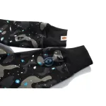 BAPE luminous starry sky hoodie black & white