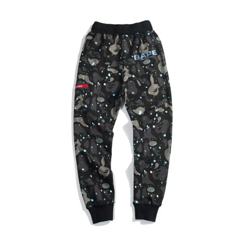 bape luminous starry sky trousers