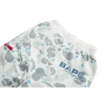 bape x heron preston mix 1st camo shark relaxed fit full zip hoodie purple