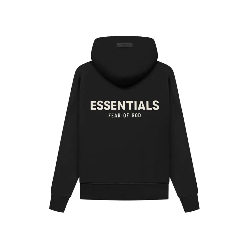 fear of god essentials kids hoodie (ss22) stretch limo