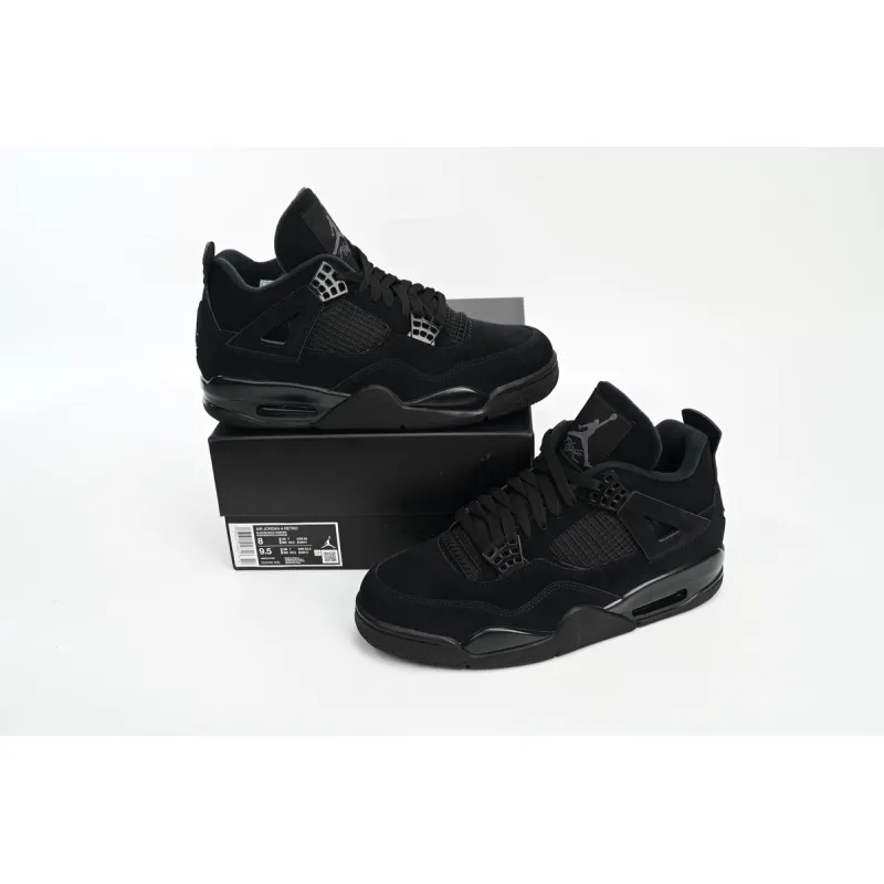 PK God Batch Air Jordan 4 Black Cat CU1110-010