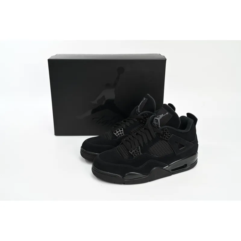 PK God Batch Air Jordan 4 Black Cat CU1110-010