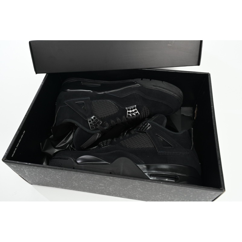 PK God Batch Air Jordan 4 Black Cat CU1110-010