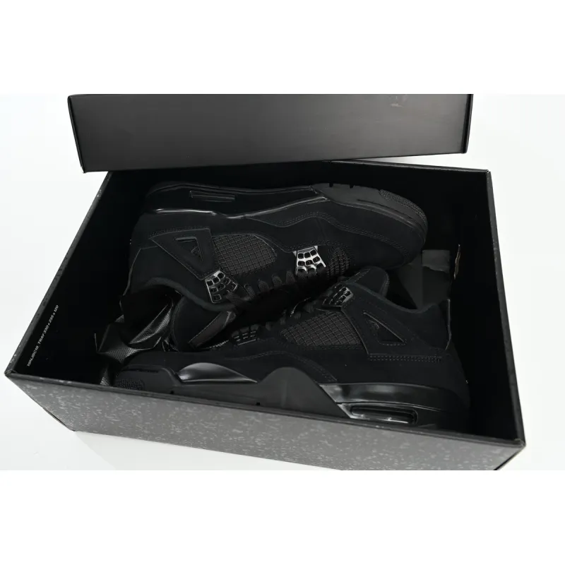 PK God Batch Air Jordan 4 Black Cat CU1110-010