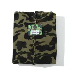 BAPE Cloro Camo Shark Full Zip Hoodie Green FW18