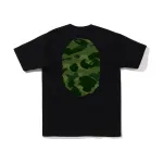 BAPE Color Camo Big Ape Head Tee Black Green