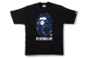 BAPE Color Camo By Bathing Tee Black/Blue