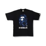 BAPE Color Camo By Bathing Tee Black/Blue