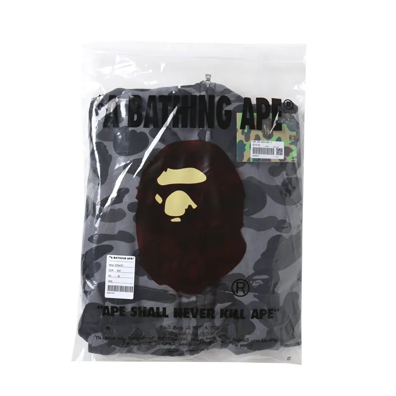 bape color camo shark zip hoodie black 4580793319054