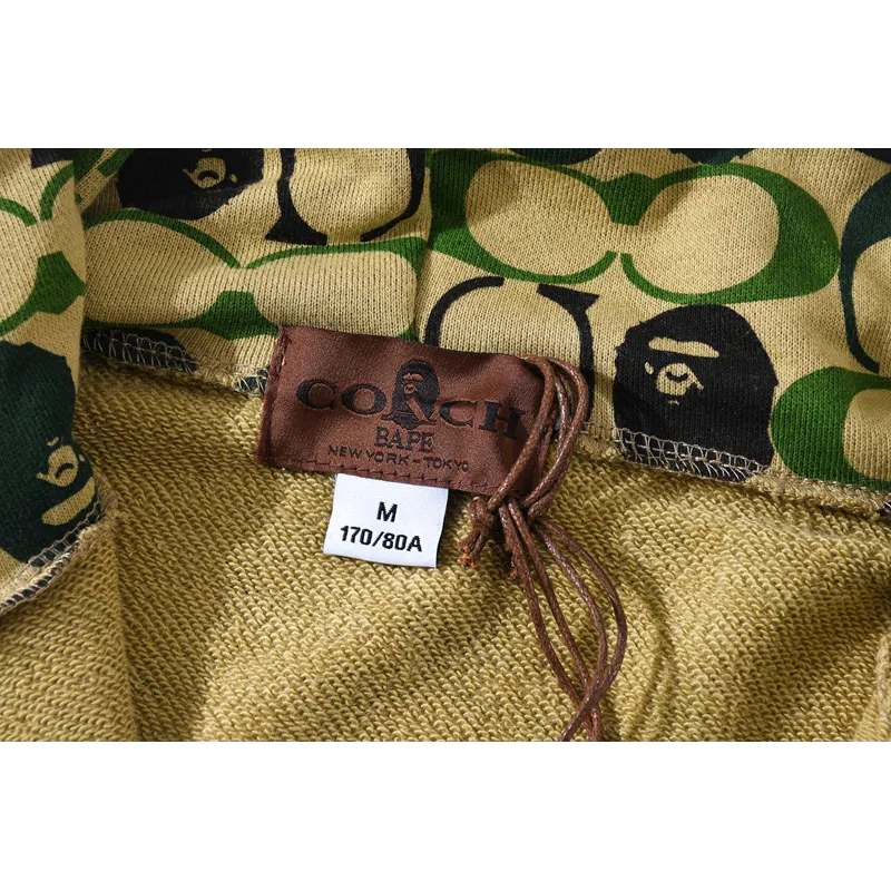 bape dinosaur collaboration camouflage hoodie