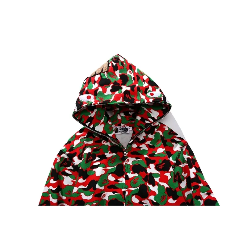 bape dubai 3rd anniversary shark full zip hoodie