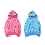 BAPE Flame Camouflage Hoodie