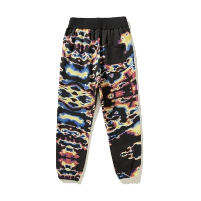 BAPE Honeycomb Transform Camo Dandy Upstart Casual Pants 02
