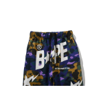 BAPE shark head star camouflage trousers