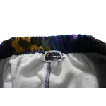 BAPE shark head star camouflage trousers