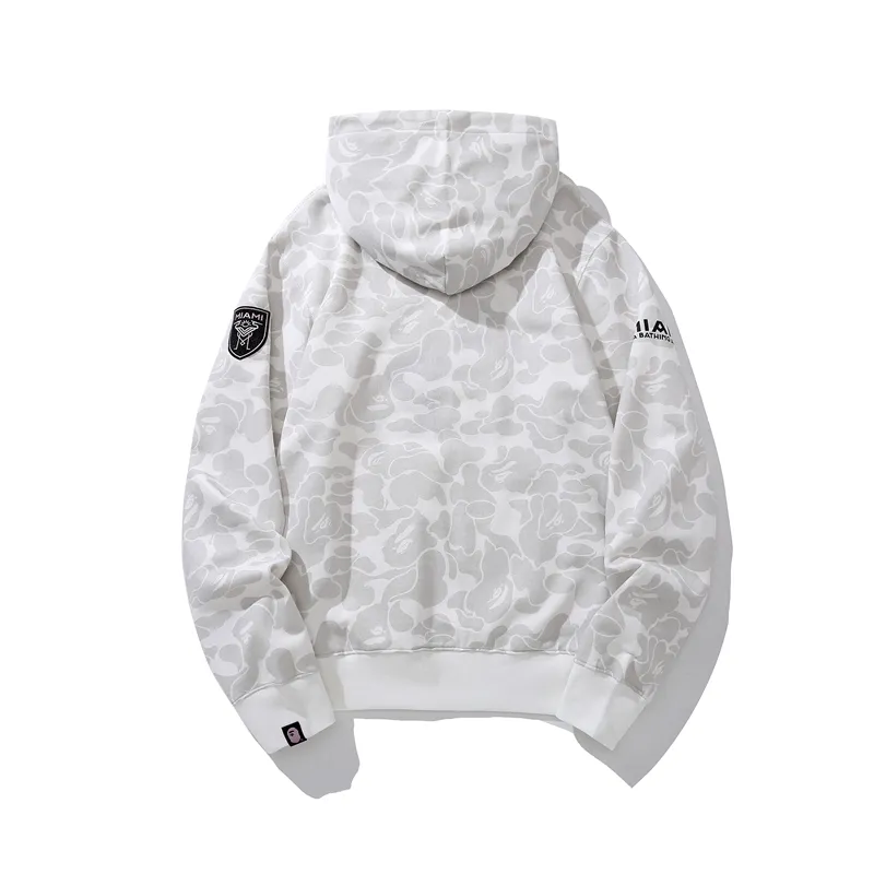 bape x inter miami cf camo pullover hoodie pink & black & white