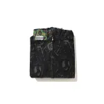 BAPE x NBHD Skull Black And Gold Hoodie