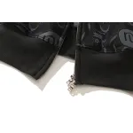 BAPE x NBHD Skull Black And Gold Hoodie
