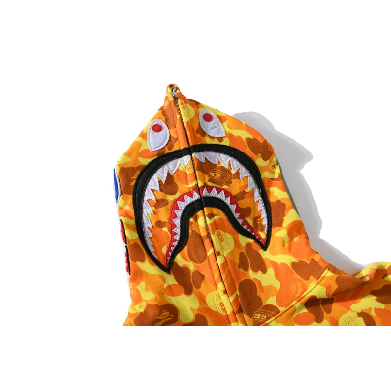 bape x pubg joint model playerunknown's battlegrounds orange