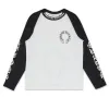 Chrome Hearts Horseshoe Baseball Shirt White/Black