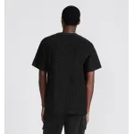 Dior Oblique Relaxed-Fit T-Shirt Black Terry Cotton Jacquard