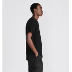 Dior Oblique Relaxed-Fit T-Shirt Black Terry Cotton Jacquard