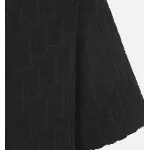 Dior Oblique Relaxed-Fit T-Shirt Black Terry Cotton Jacquard