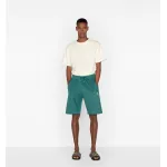 Dior Oblique Relaxed-Fit T-Shirt Off-White Terry Cotton Jacquard
